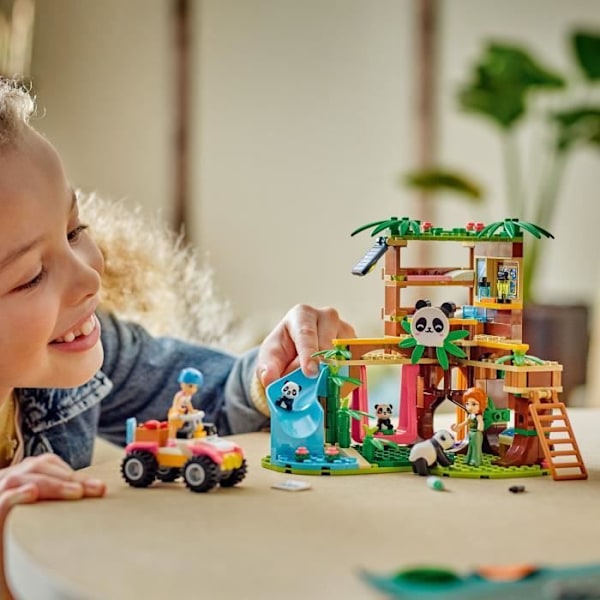 LEGO Friends 42648 Pandatemplet - Byggsats för tjejer från 7 år