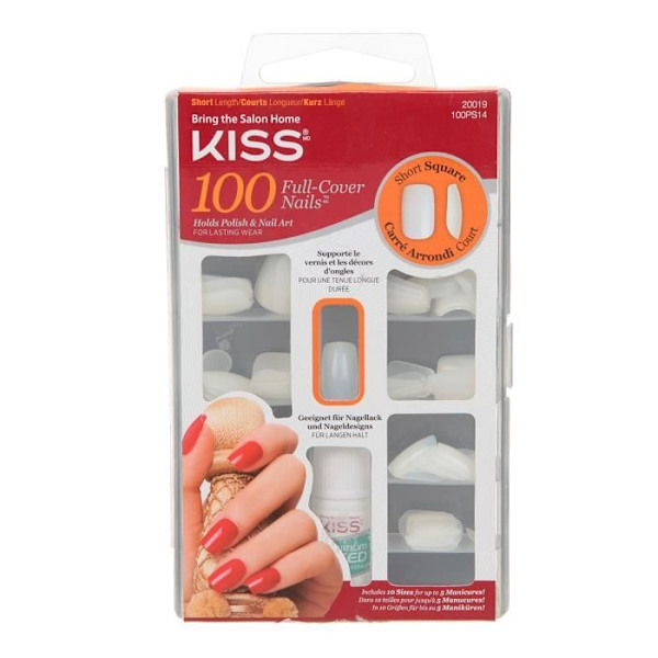 KISS 100 Count Short Square Vit