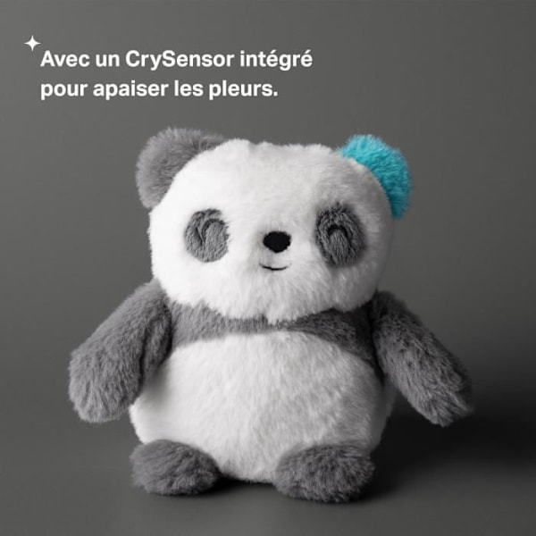 Mini Plys - TOMMEE TIPPEE - Pippo The Panda - Nomadisk sovehjælp - 6 lyde - USB genopladelig - Kan maskinvaskes Mång