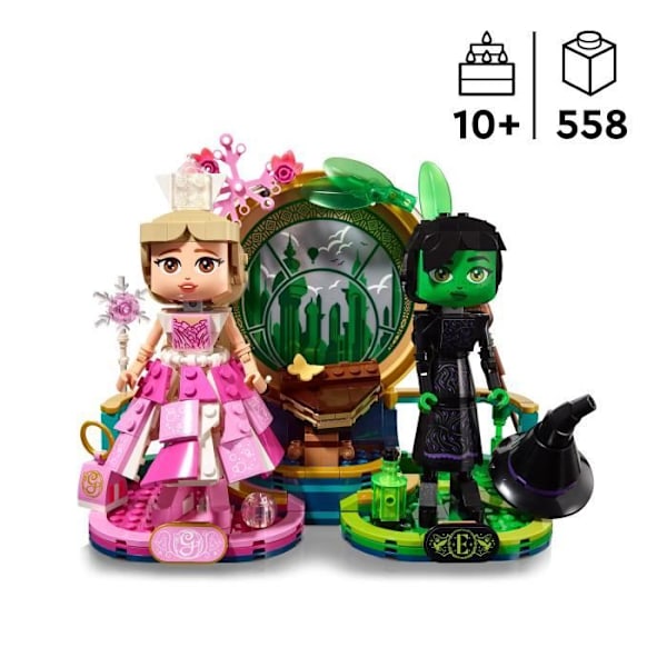 LEGO® Wicked 75682 Elphaba og Glinda minifigurer - Fødselsdagsgaveidé