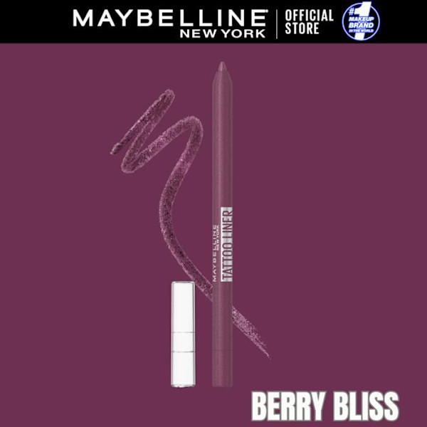 Crayon ögon - Maybelline New York - Tatueringspenna - Vattentålig - Hållbarhet 36h - Nyans GALAT Intensiv, rik och pigmenterad
