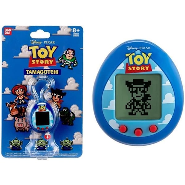 Tamagotchi nano Toy Story - BANDAI - Clouds Edition - För barn från 4 år och uppåt - Blå Blå