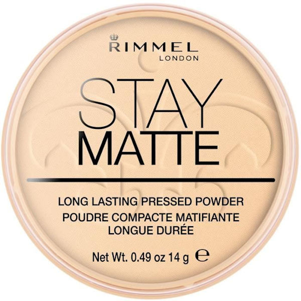 RIMMEL Nu Protege Stay Matt Mattifying Powder - 001 Transparent - 14 g Transparent