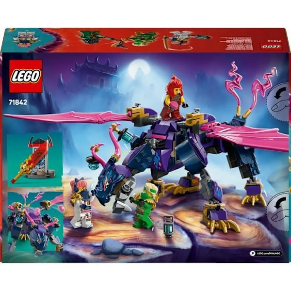 LEGO NINJAGO 71842 Rontu Dragen Mester - Byggesæt til drenge fra 7 år Flerfärgad