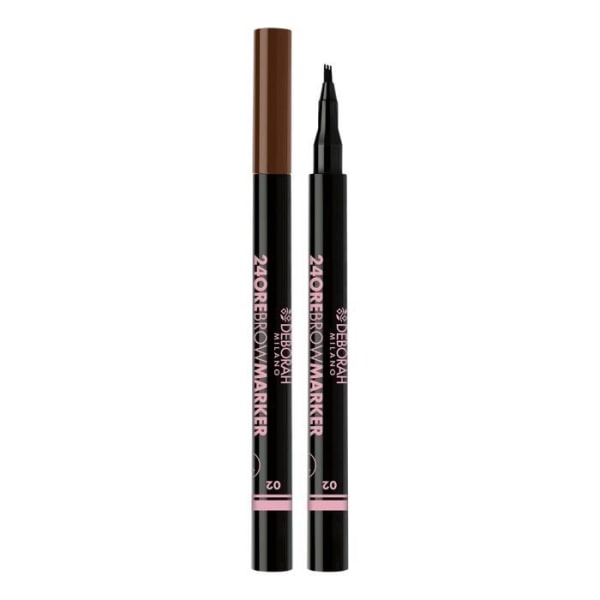 DEBORAH 24h Brow Marker 02 Lighr Brown kulmakynä kosmetiikkatuote