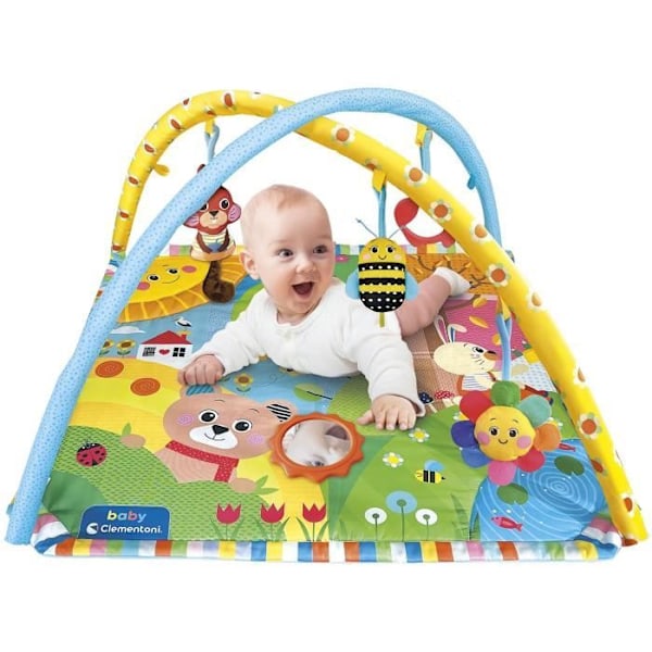 Baby Clementoni legemåtte - Projektor og sanseaktiviteter Flerfärgad