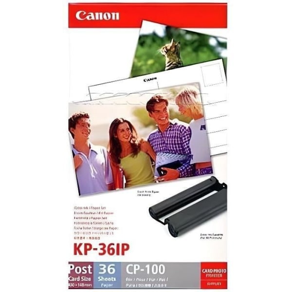 Canon kit papper + bläck KP-36IP