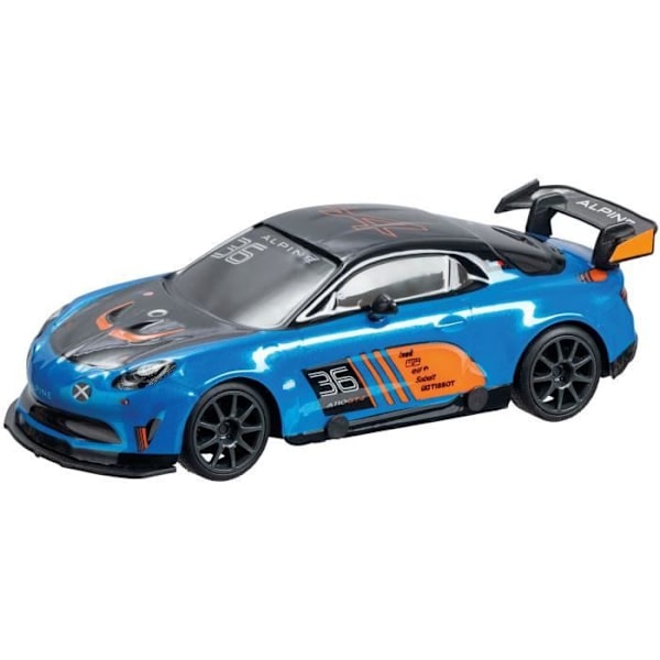Etäohjattava auto - MONDO MOTORS - Alpine A110 GT4 - Mittakaava 1:24 - Sininen