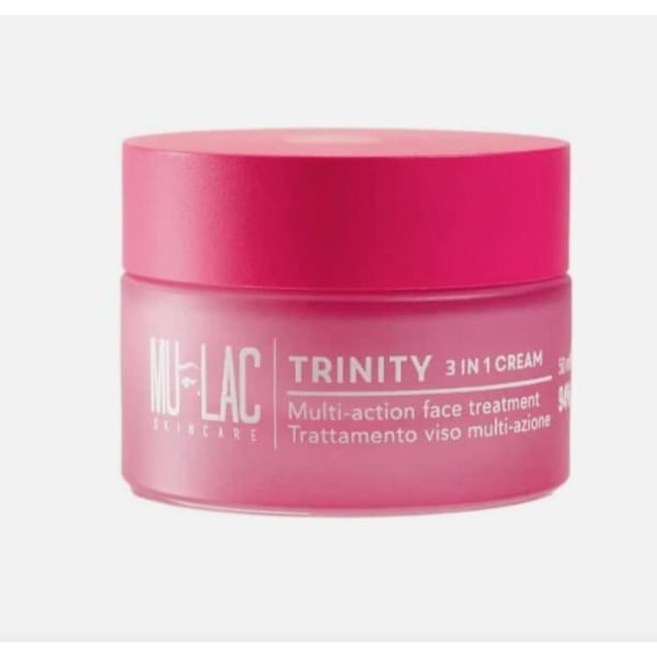 Mulac TRINITY 3 IN 1 Multi-action ansiktsbehandling Vegansk fuktkräm 50 ml