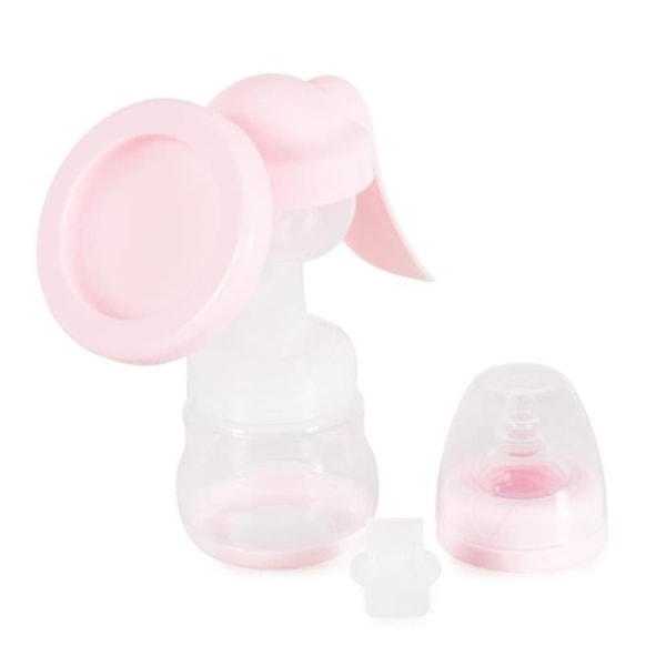 Cangaroo manuel brystpumpe Cara silikone sut størrelse 0 sutteflaske 150 ml, ventil [Rosa] Rosa