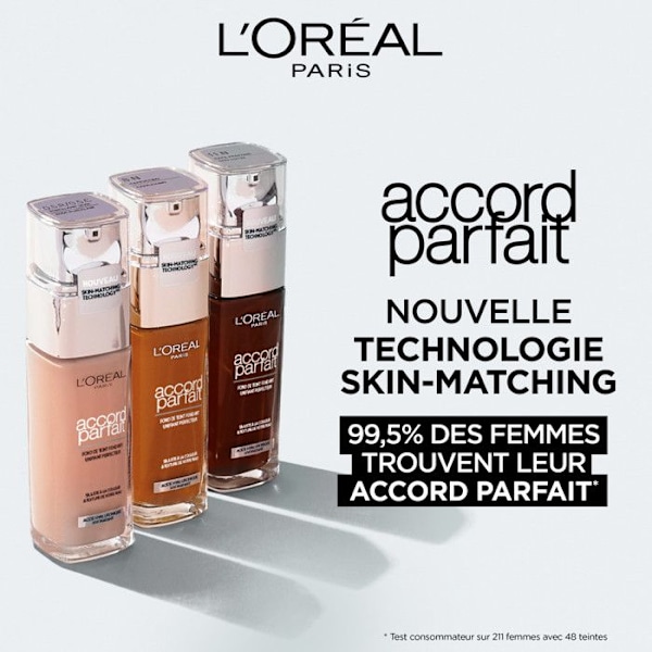 L'Oréal Paris Accord Perfect Fluid Foundation 8.5D Karamel 30ml 8.5D karamel