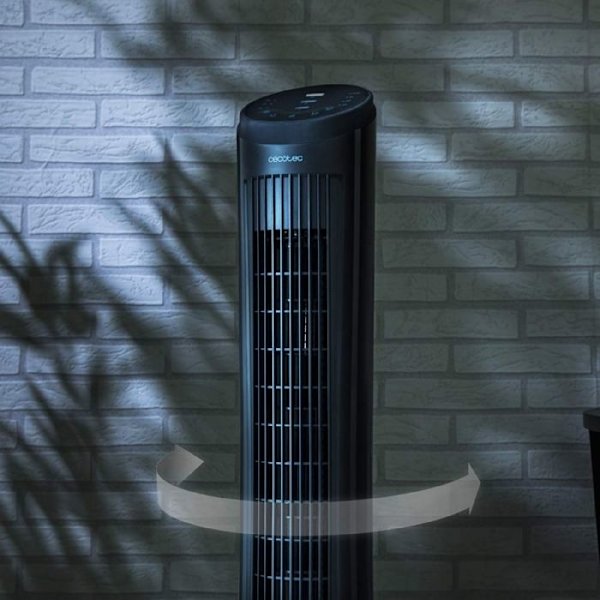 Cecotec Säkerhetstornfläkt EnergySilence 9090 Skyline Grå; Svart