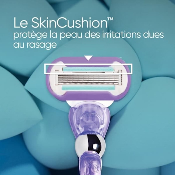 Venus Deluxe Smooth Swirl 5 Blade Razor - 2 Blade Refills ingår N/A