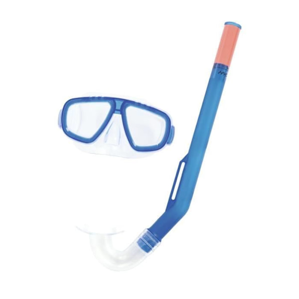 BESTWAY Dykkermaske + Snorkel – Barn - 2 assorterede farver Grön, Blå, Slumpmässiga färger bero