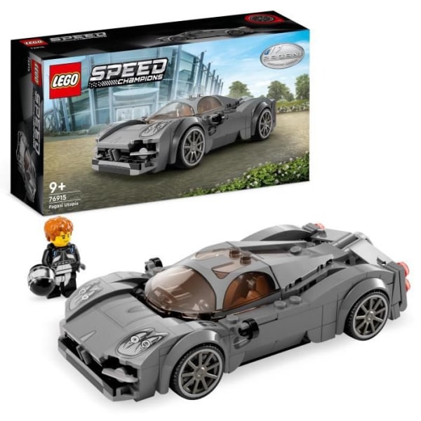 LEGO® Speed Champions 76915 Pagani Utopia racerbilsleksak, samlarmodellsats