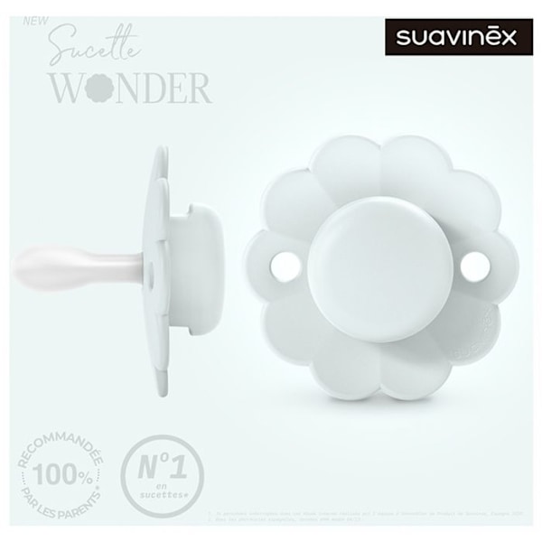 Suavinex, Wonder, Reversibel napp SXPRO 0/6 månader Wonder - Illusion blå