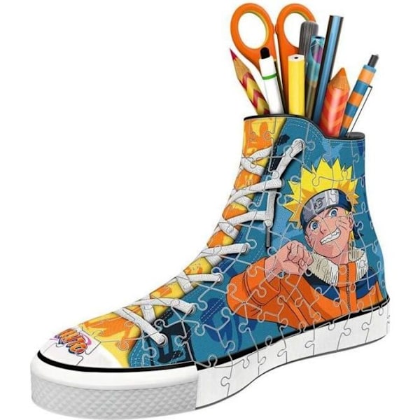 3D-pussel - Ravensburger - Naruto Sneaker - 108 bitar - Blå Blå