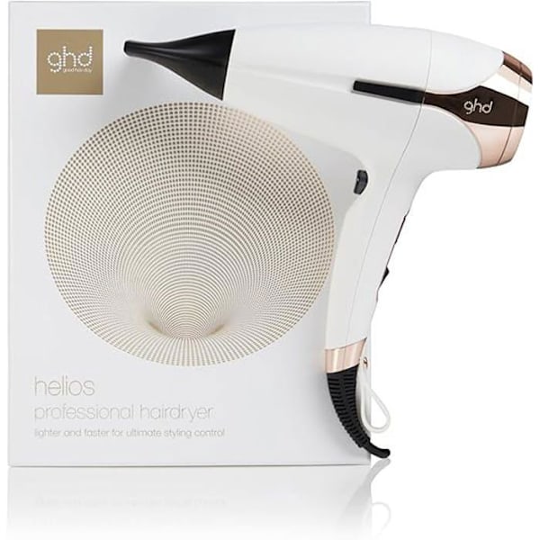 GHD Hélios White professionell hårtork Vit