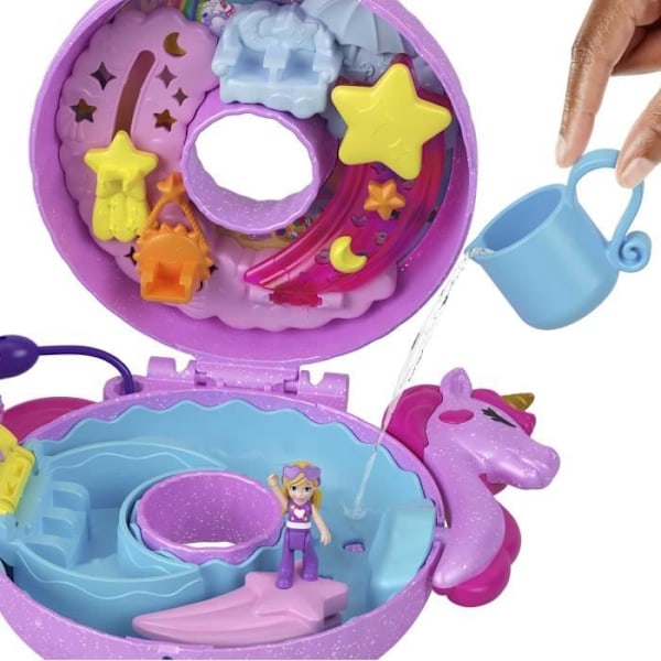 Coffret Bouée Licorne - Polly Pocket - HKV34 - Mini Dukke og Tilbehør Flerfärgad