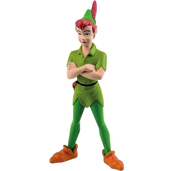 Peter Pan figurin - BULLY - 11 cm - Blandat - 3 år - Disney Grönt och mångfärgat