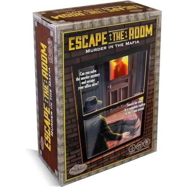 Lautapeli - THINKFUN - ECAPE THE ROOM OF MAFIA - Pöytälogiikkapeli aikuisille