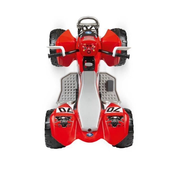 QUAD elektrisk - Polaris Outlaw 12 volt - PEG PEREGO Röd