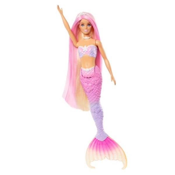 Barbie-Malibu Mermaid-väriä vaihtava nukke HRP97 Flerfärgad