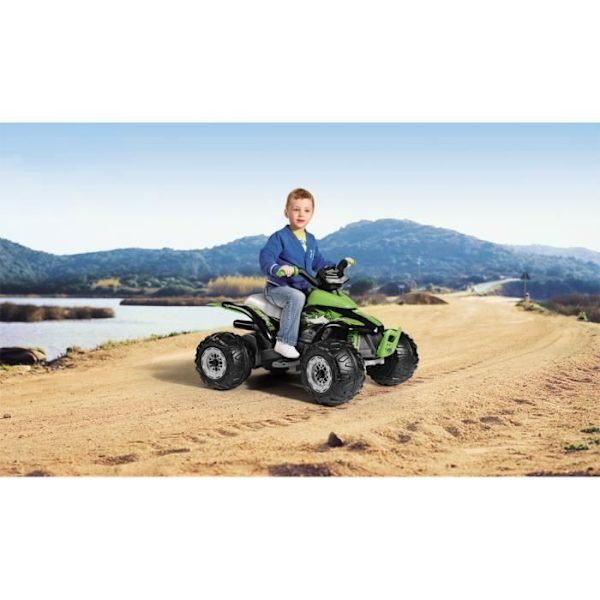 QUAD elektrisk - T-REX - GRØN - PEG PEREGO Grön