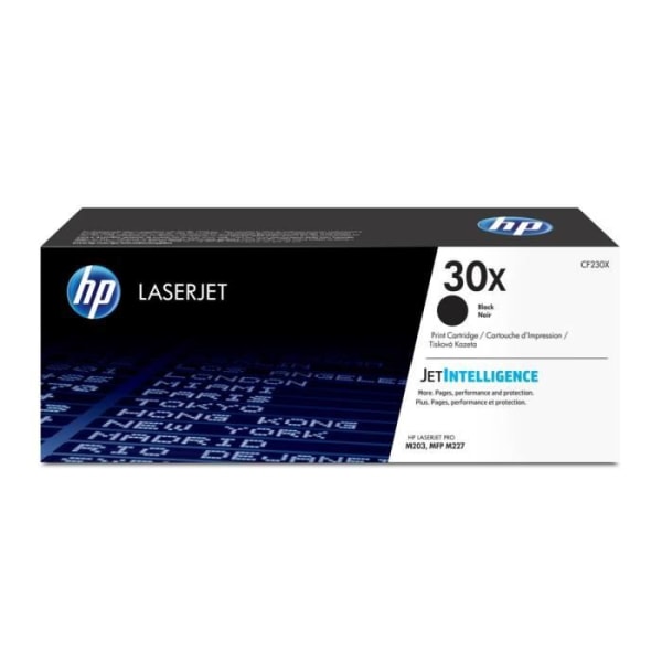 HP 30X (CF230X) svart tonerkassett för HP LaserJet Pro M203/MFP M227