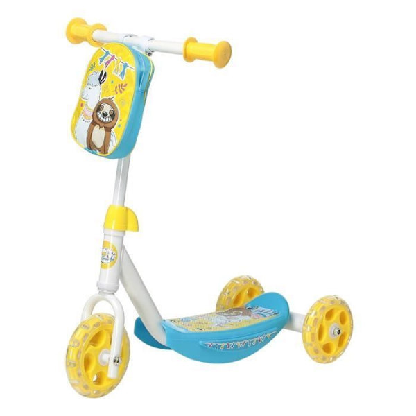 MONDO - MIN FÖRSTA SCOOTER Lama Vit, rosa, grön