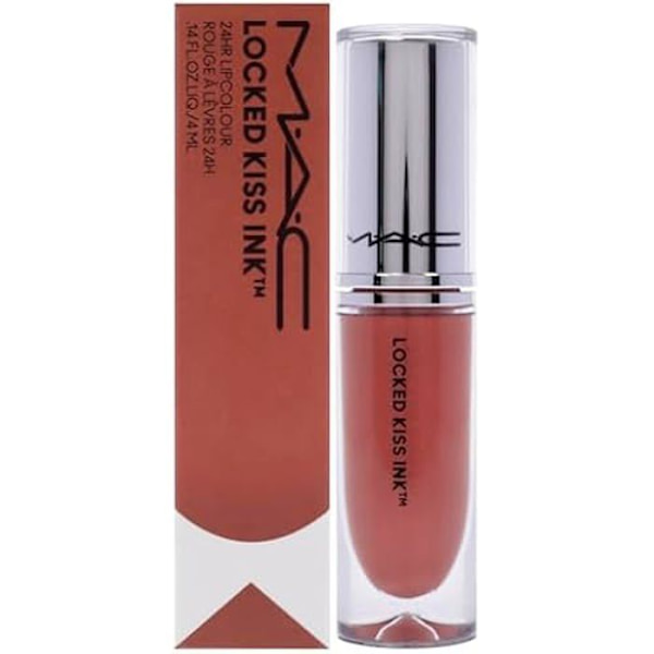 Liquid Lipstick - MAC - Locked Kiss Ink 24HR - Mull It Over & Over Tint - 4 ml - Intense Matte Fundera över och om igen