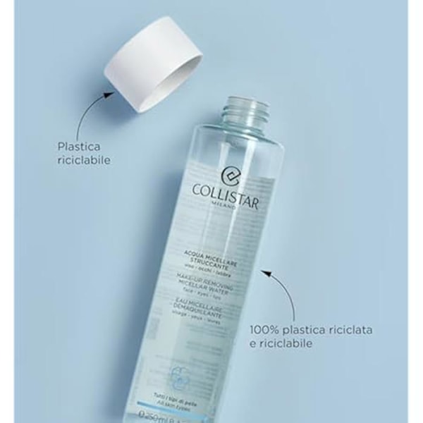 Micellärt vatten - Collistar - Struccante - Parabenfritt - 250 ml