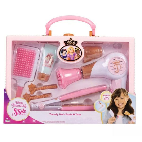 Jakks Pacific Disney Prinsesser Frisørkuffert til børn rosa