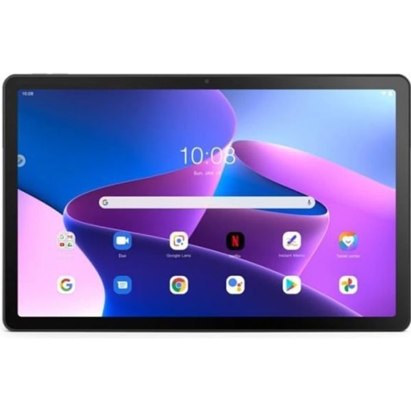 Lenovo M10 Plus (3:e generationen) 128 GB 10,6" surfplatta - Vit - 4G - Android