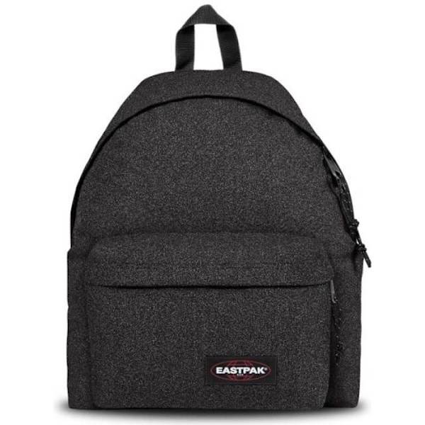 Sac à dos Eastpak Padded Pak'R Spark Black - Justerbare stropper og polstret ryg - Lynlåslomme foran - Eastpak-logo Svart