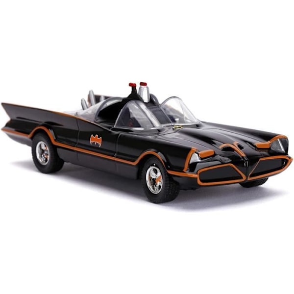 Batman og Batmobile metalfigur 1966 - JADA - Legetøj - Samling - Sort
