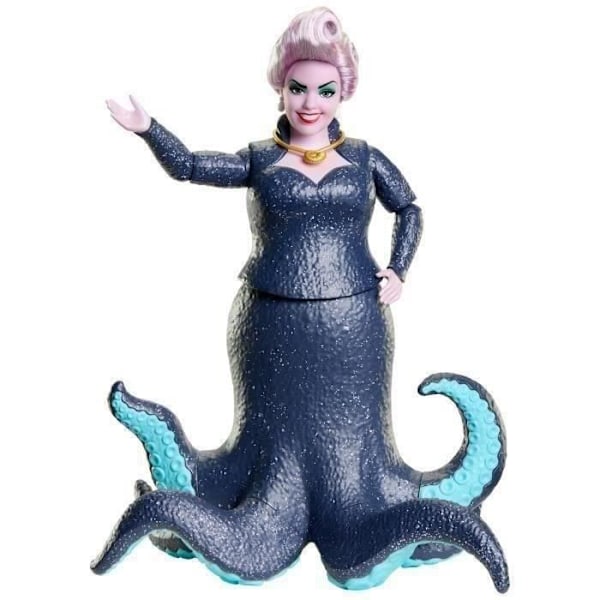 Disney-nukke Pieni Merenneito Ursula, mukana lisävaruste HLX12 Flerfärgad