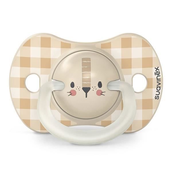 Suavinex Set med 2 Fosforescerande Nappflaskor Sx Pro 6/18 månader Natt&Dag Lejon