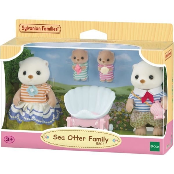 Lutrefamiljen - SYLVANIAN FAMILIES - 5803 Flerfärgad