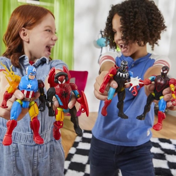 MixMashers Venom Deluxe, 12 cm tilpasselig figur, som kan blandes og kombineres med tilbehør, Marvel, fra 4 år. Flerfärgad