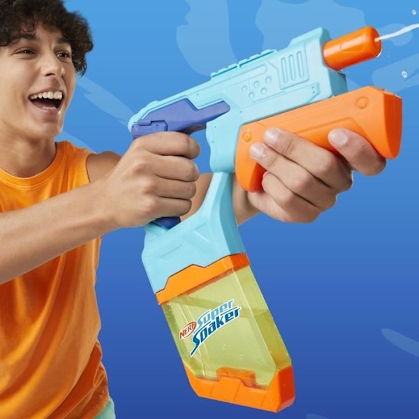 Nerf Dunk-Fill, 2 kpl vesipistoolipakkaus, helposti täytettävät säiliöt, vesilelut, Super Soaker, alkaen 6-vuotiaille