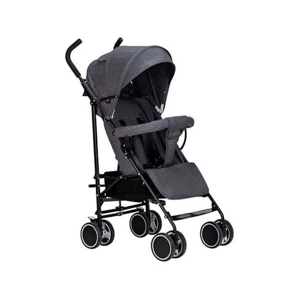 ENKEL barnvagn - FreeOn - 48532 - grå färg grå