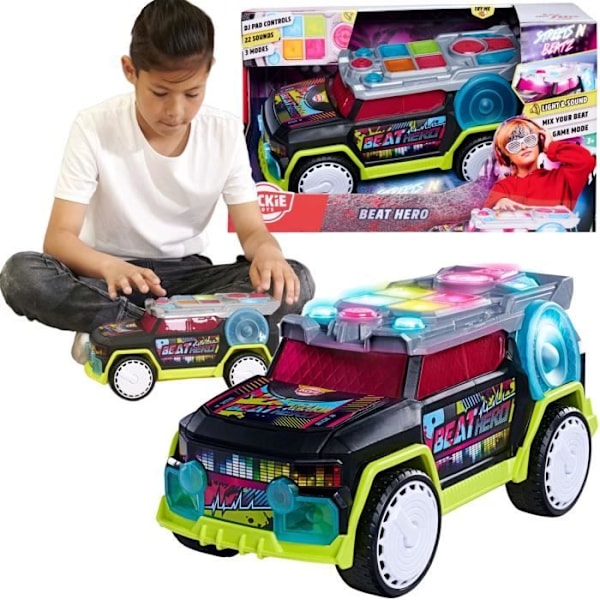 Car Dj Interactive Streetsin N Beatz Beat Hero Sound Light Färgad