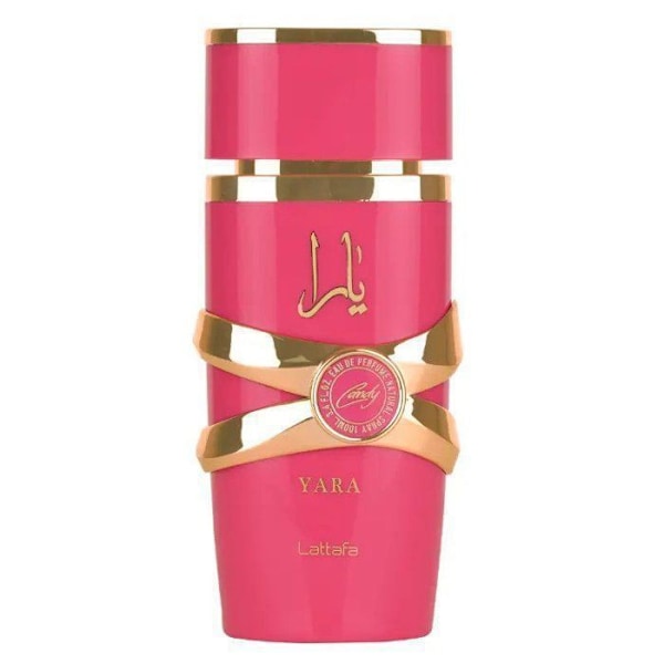 Eau de parfum - Lattafa - YARA CANDY - 100 ml - Fruktig - Kvinna ROS/ VIT
