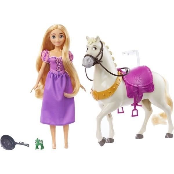 Disney-Disney Prinsesser-Rapunzel og Maximus-Box HLW23 Multic