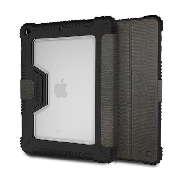 Cygnett WorkMate-fodral med Apple Pennshållare för iPad 10,2" (2018) - Black-Charcoal