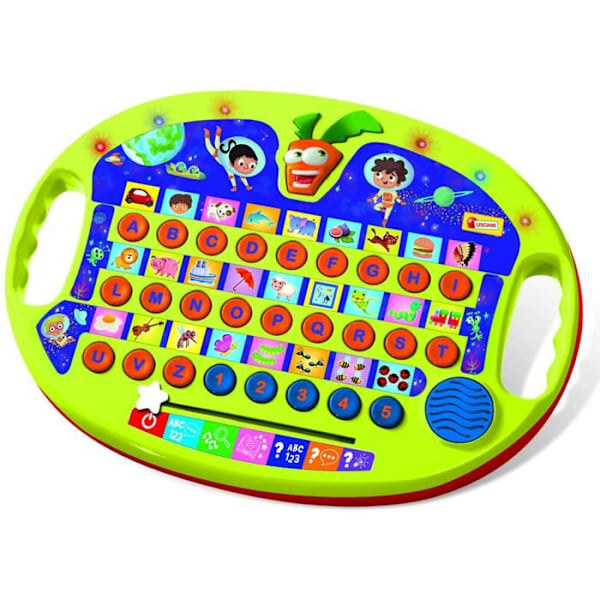 Pedagogisk elektronisk leksak - LISCIANI GIOCHI - CAROTINE ASTRONAVE ABC - Alfabet, siffror, Logic quiz