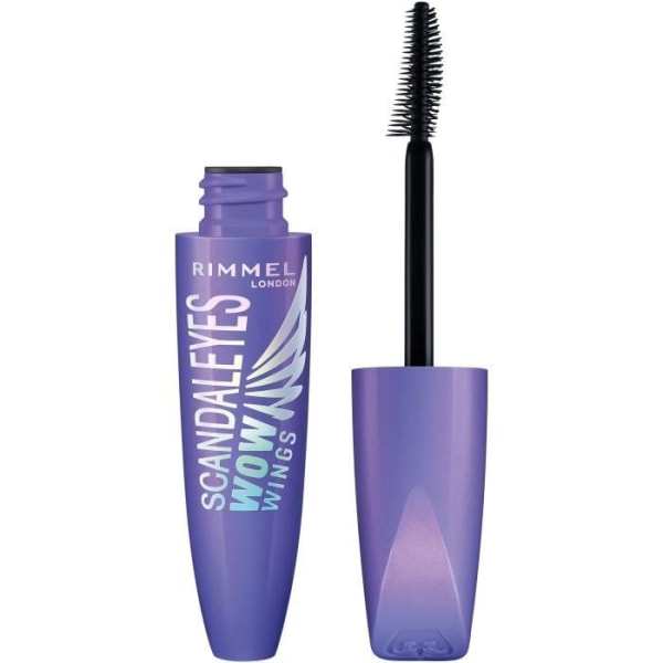RIMMEL Mascara Scandaleyes Wow Wings - 001 Sort Svart