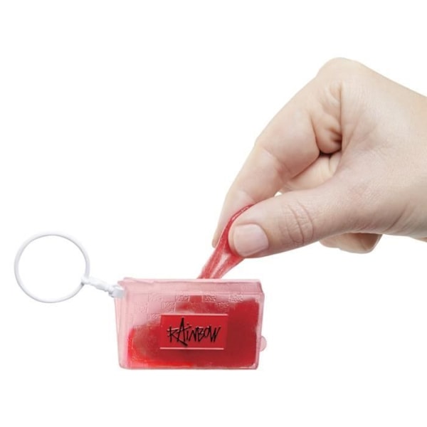 Rainbow High Fashion Dukke med Slime Kit og kæledyr - Ruby (Rød) - 28 cm Glitter Dukke med Slime Kit Röd