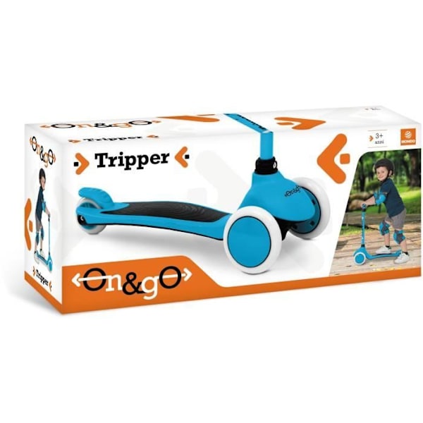 MONDO - Scooter / 3 inverterad skoter - On and Go - Tripper mörkblå